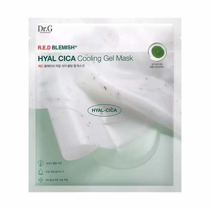 Dr.G R.E.D Blemish HYAL CICA Cooling Gel Mask มาสก์ไฮโดรเจลกู้ผิวเร่งด่วน