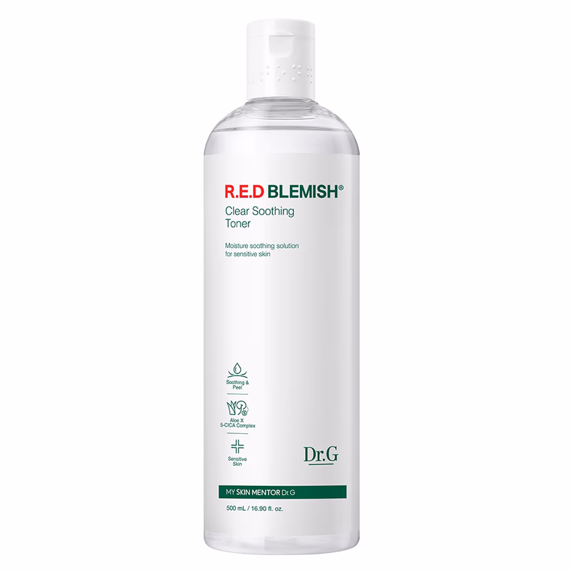 Dr.G R.E.D Blemish Clear Soothing Toner 300ml โทนเนอร์ปลอบประโลมผิวแพ้ง่าย