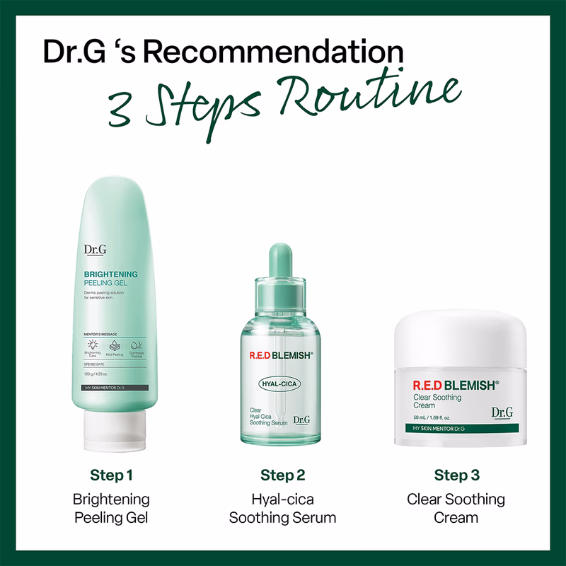 Dr.G R.E.D BLEMISH CLEAR SOOTHING CREAM 50ML มอยส์เจอไรเซอร์ปลอบประโลมผิว